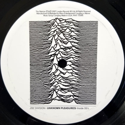 Joy Division : Unknown Pleasures (LP, Album, RE, RM, 180)