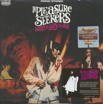 The Pleasure Seekers : What A Way To Die (LP, Comp, Mono, Whi)