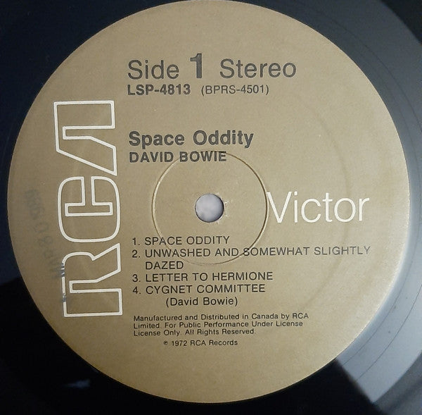David Bowie : Space Oddity (LP, Album, RE)