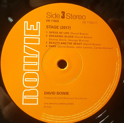 David Bowie : Stage (3xLP, Album, RE, RM)