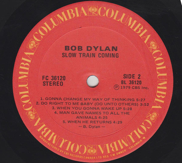 Bob Dylan : Slow Train Coming (LP, Album)