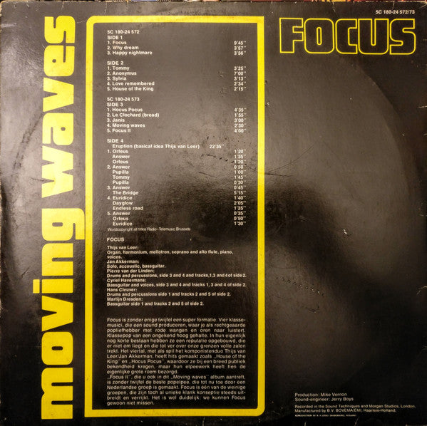 Focus (2) : Moving Waves (2xLP, Comp)
