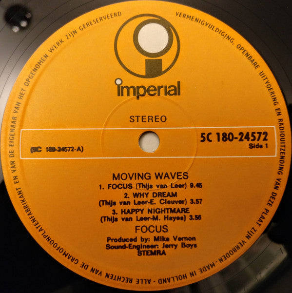 Focus (2) : Moving Waves (2xLP, Comp)