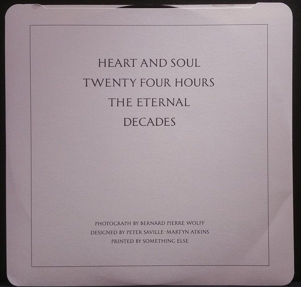 Joy Division : Closer (LP, Album, RE, RM, Sil)