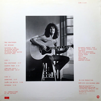 Pat Metheny : New Chautauqua (LP, Album, Wak)