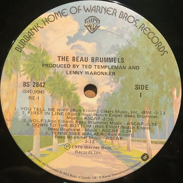 The Beau Brummels : The Beau Brummels (LP, Album, RE)