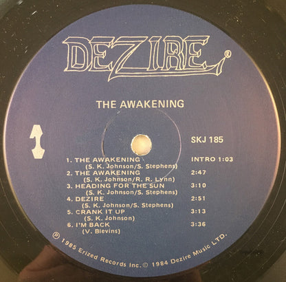 Dezire (7) : The Awakening (LP, Album)