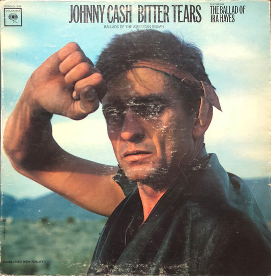 Johnny Cash : Bitter Tears (Ballads Of The American Indian) (LP, Album, Mono)