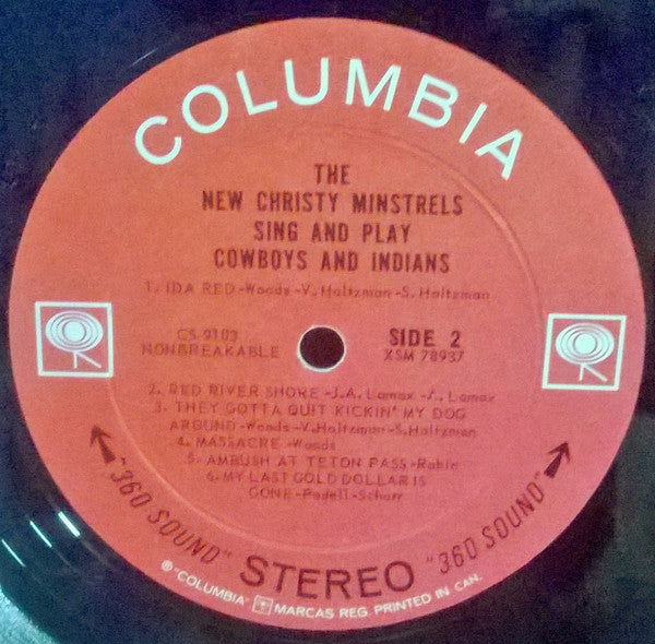 The New Christy Minstrels : Sing And Play Cowboys And Indians (LP, Album)