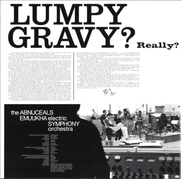 Frank Zappa Conducts The Abnuceals Emuukha Electric Orchestra : Lumpy Gravy Primordial (LP, RSD, Mono, Num, RE, Bur)