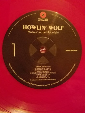 Howlin' Wolf : Moanin' In The Moonlight (LP, Album, Ltd, RE, 180)