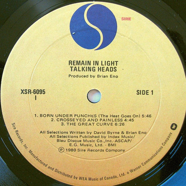 Talkingheads* : Remain In Light (LP, Album, Imp)