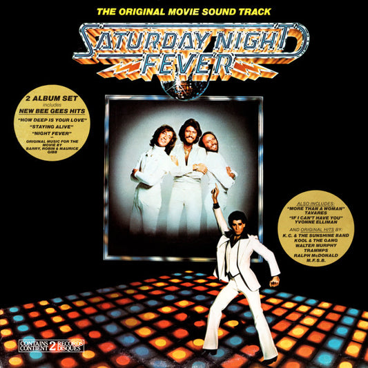 Various : Saturday Night Fever (The Original Movie Sound Track) (2xLP, Album, Comp, Gat)