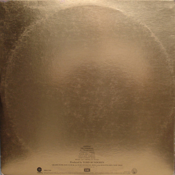 Grand Funk Railroad : We're An American Band (LP, Album, Los)