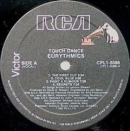 Eurythmics : Touch Dance (LP, Album)