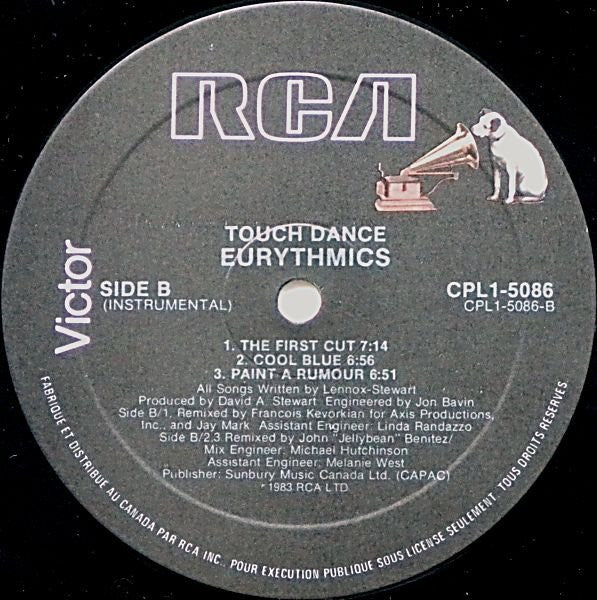 Eurythmics : Touch Dance (LP, Album)