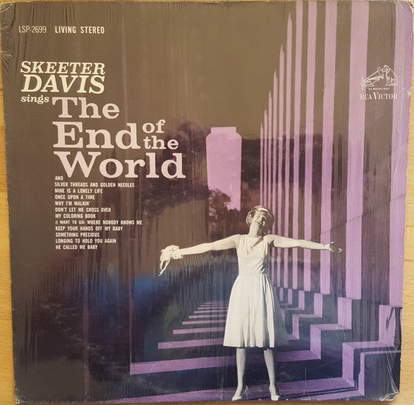 Skeeter Davis : Skeeter Davis Sings The End Of The World (LP, Album, RP, Ora)