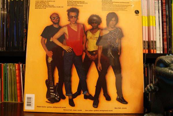 Richard Hell & The Voidoids : Blank Generation (LP, Album, Ltd, RE, RM, Ora)