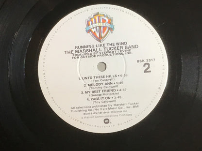 The Marshall Tucker Band : Running Like The Wind (LP, Album, Win)
