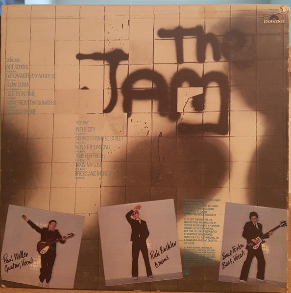 The Jam : In The City (LP, Album, Mon)