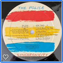 The Police : Synchronicity (LP, Album, Club)