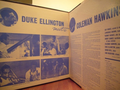 Duke Ellington Meets Coleman Hawkins : Duke Ellington Meets Coleman Hawkins (LP, Album, Mono, Gat)
