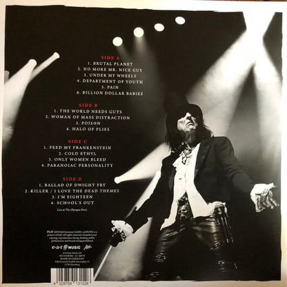 Alice Cooper (2) : A Paranormal Evening With Alice Cooper At The Olympia Paris (LP, Whi + LP, Red + Album, Gat)