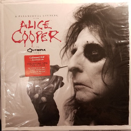 Alice Cooper (2) : A Paranormal Evening With Alice Cooper At The Olympia Paris (LP, Whi + LP, Red + Album, Gat)
