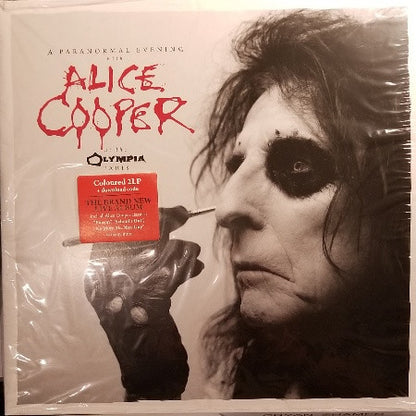 Alice Cooper (2) : A Paranormal Evening With Alice Cooper At The Olympia Paris (LP, Whi + LP, Red + Album, Gat)
