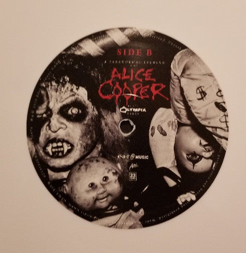 Alice Cooper (2) : A Paranormal Evening With Alice Cooper At The Olympia Paris (LP, Whi + LP, Red + Album, Gat)