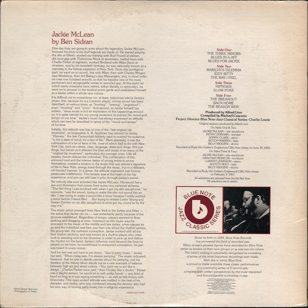 Jackie McLean : Hipnosis (2xLP, Comp)