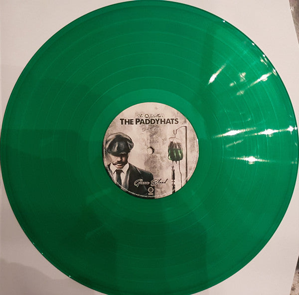 The O'Reillys & The Paddyhats : Green Blood (LP, Album, Ltd, Gre)