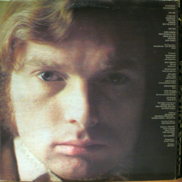 Van Morrison : Moondance (LP, Album, RE)