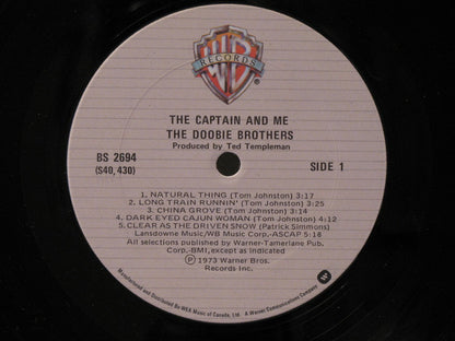 The Doobie Brothers : The Captain And Me (LP, Album, RE)