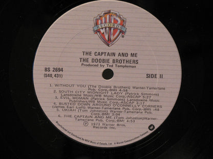 The Doobie Brothers : The Captain And Me (LP, Album, RE)