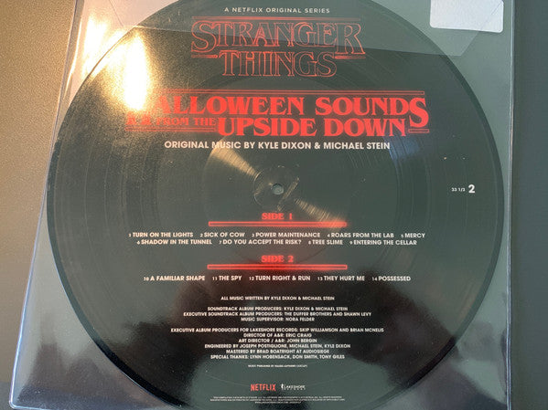 Kyle Dixon (2) & Michael Stein (9) : Stranger Things: Halloween Sounds From The Upside Down (LP, RSD, Pic)