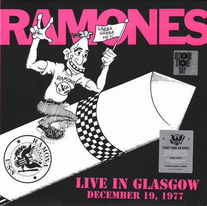 Ramones : Live In Glasgow December 19, 1977 (LP, 180 + LP, S/Sided, Etch, 180 + Album, RSD, Ltd)