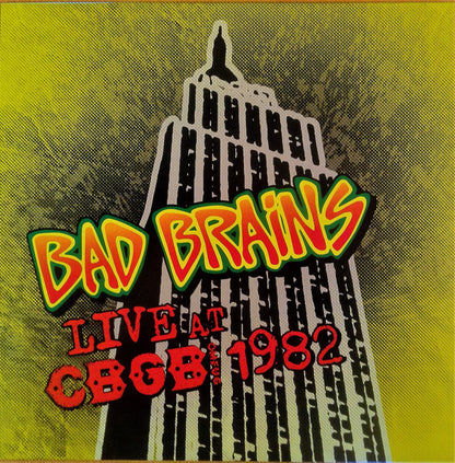 Bad Brains : Live At CBGB 1982 (LP, Album, Ltd)