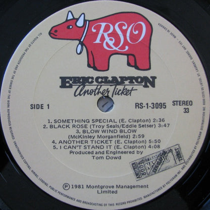 Eric Clapton : Another Ticket (LP, Album)