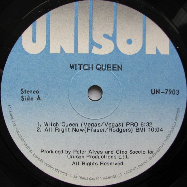 Witch Queen : Witch Queen (LP, Album)