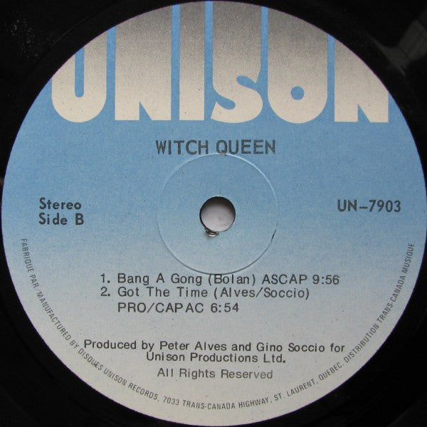 Witch Queen : Witch Queen (LP, Album)
