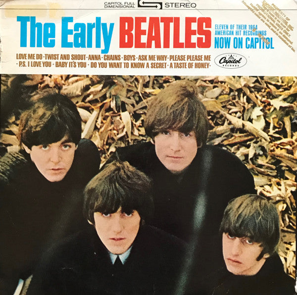The Beatles : The Early Beatles (LP, Comp, RE, Jac)