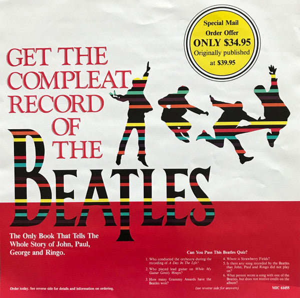 The Beatles : The Early Beatles (LP, Comp, RE, Jac)