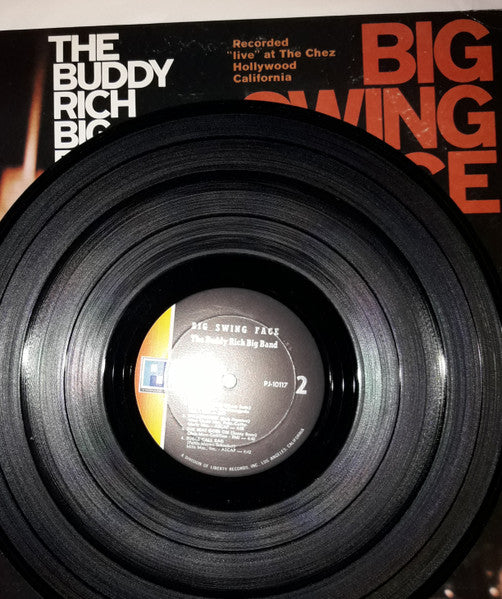 Buddy Rich Big Band : Big Swing Face (LP, Album, Mono)