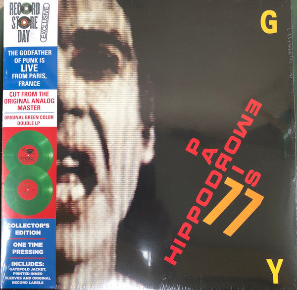 Iggy Pop : Hippodrome Paris 77 (2xLP, RSD, RE, Gre)