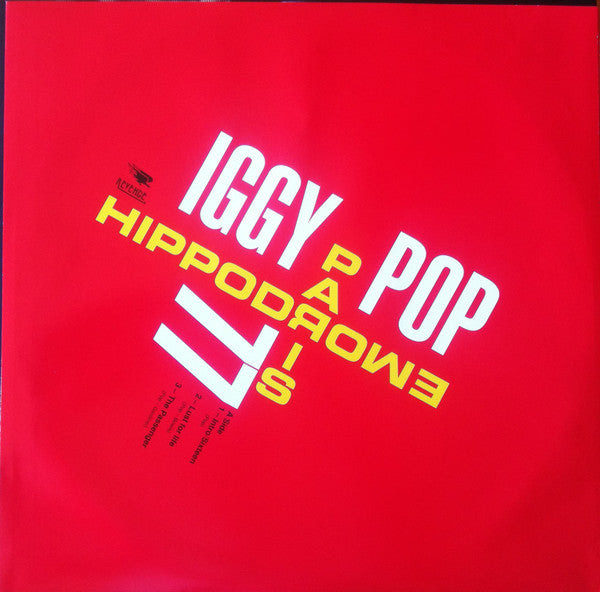 Iggy Pop : Hippodrome Paris 77 (2xLP, RSD, RE, Gre)