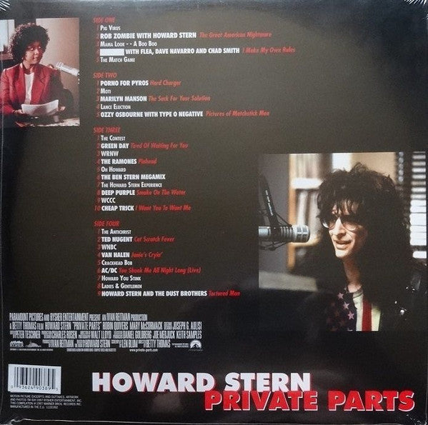 Various : Howard Stern Private Parts: The Album (2xLP, Album, RSD, Comp, Ltd, RE, Blu)