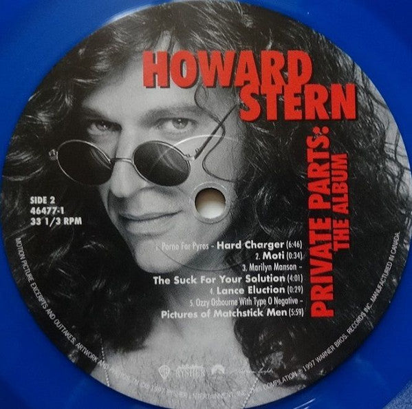 Various : Howard Stern Private Parts: The Album (2xLP, Album, RSD, Comp, Ltd, RE, Blu)