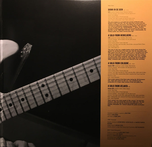 Frank Zappa : The Guitar World According To Frank Zappa (LP, RSD, Ltd, Num, RE, RM, Cle)