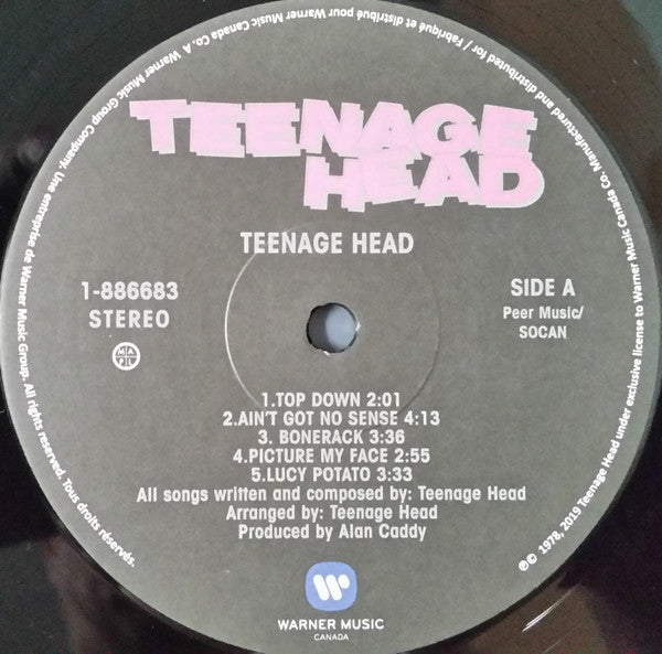 Teenage Head : Teenage Head (LP, Album + 7", Single + RSD, Ltd, RE, RM)